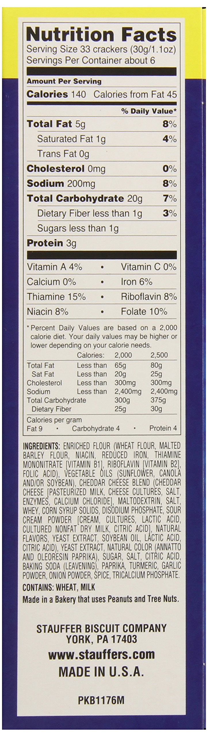 Stauffer's Whales crackers close-up of cheddar flavor and crunch