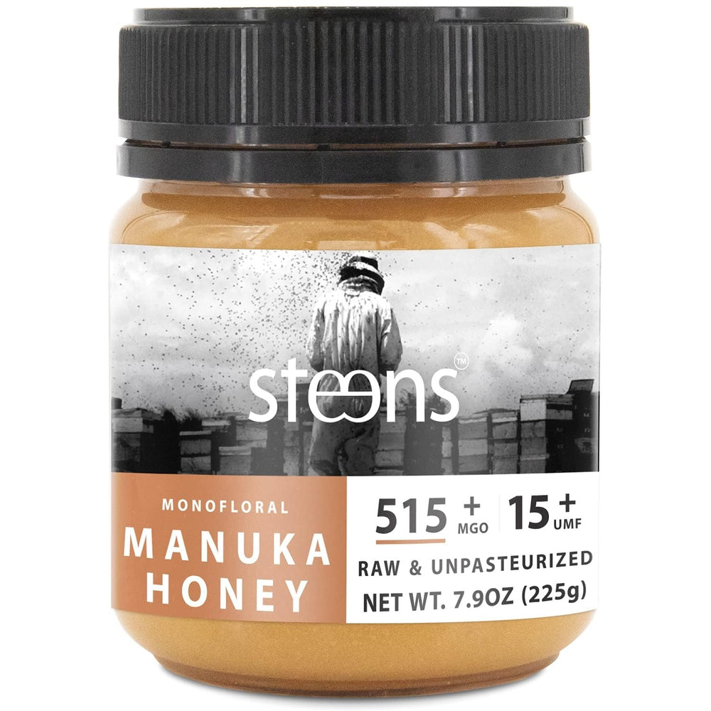 Steens Manuka Honey nutrient-rich profile with pollen particles