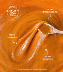 Steens Manuka Honey UMF 15+ label on jar, great for tea or toast.
