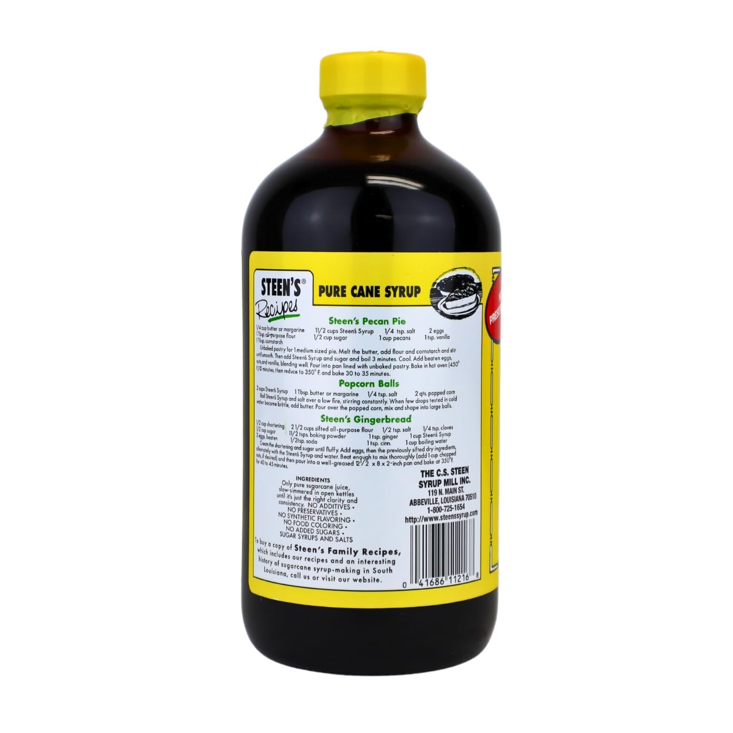 Steen's Cane Syrup pralines recipe with glossy caramel notes.