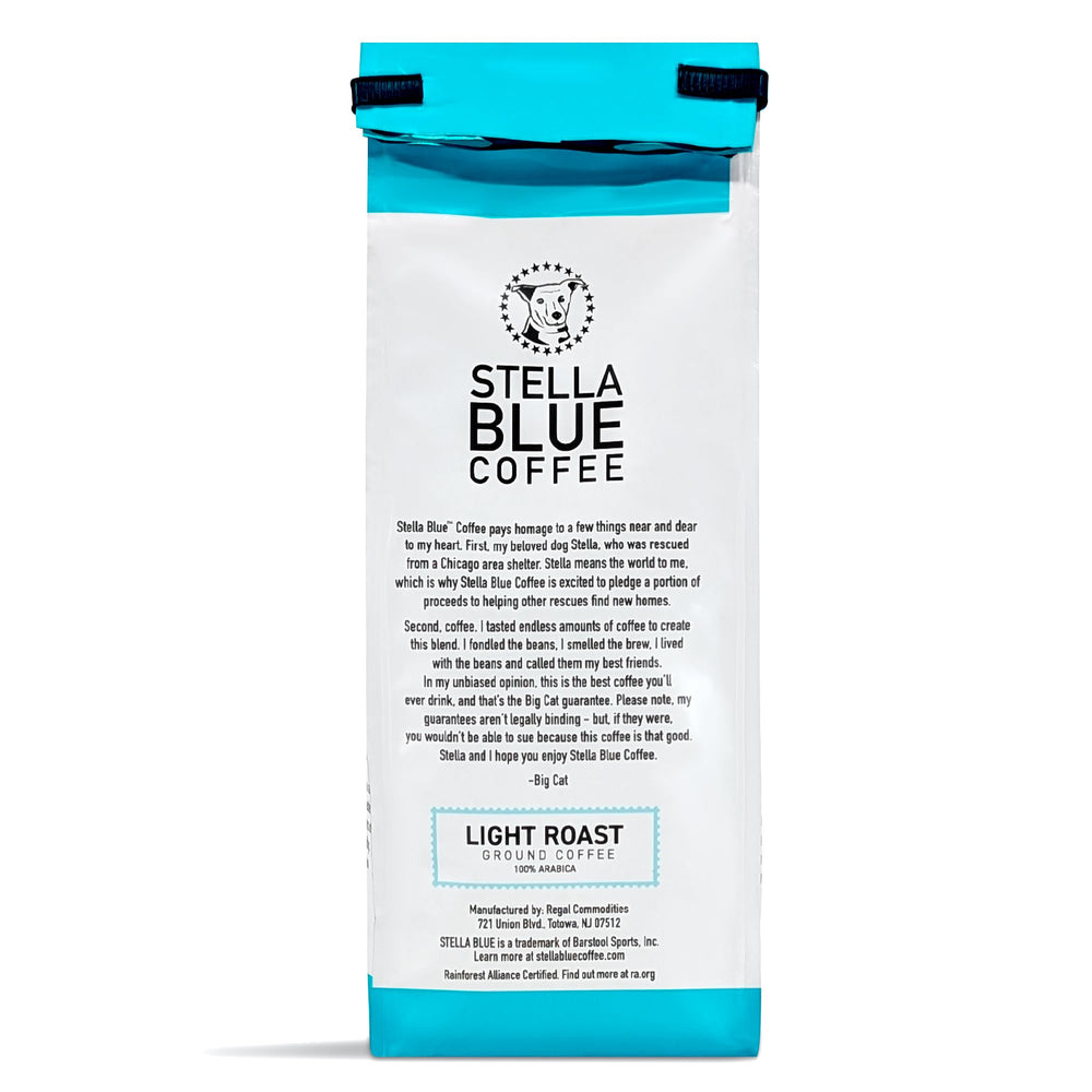 Stella Blue Brand community focus poster underlines quality, integrity, and heart.