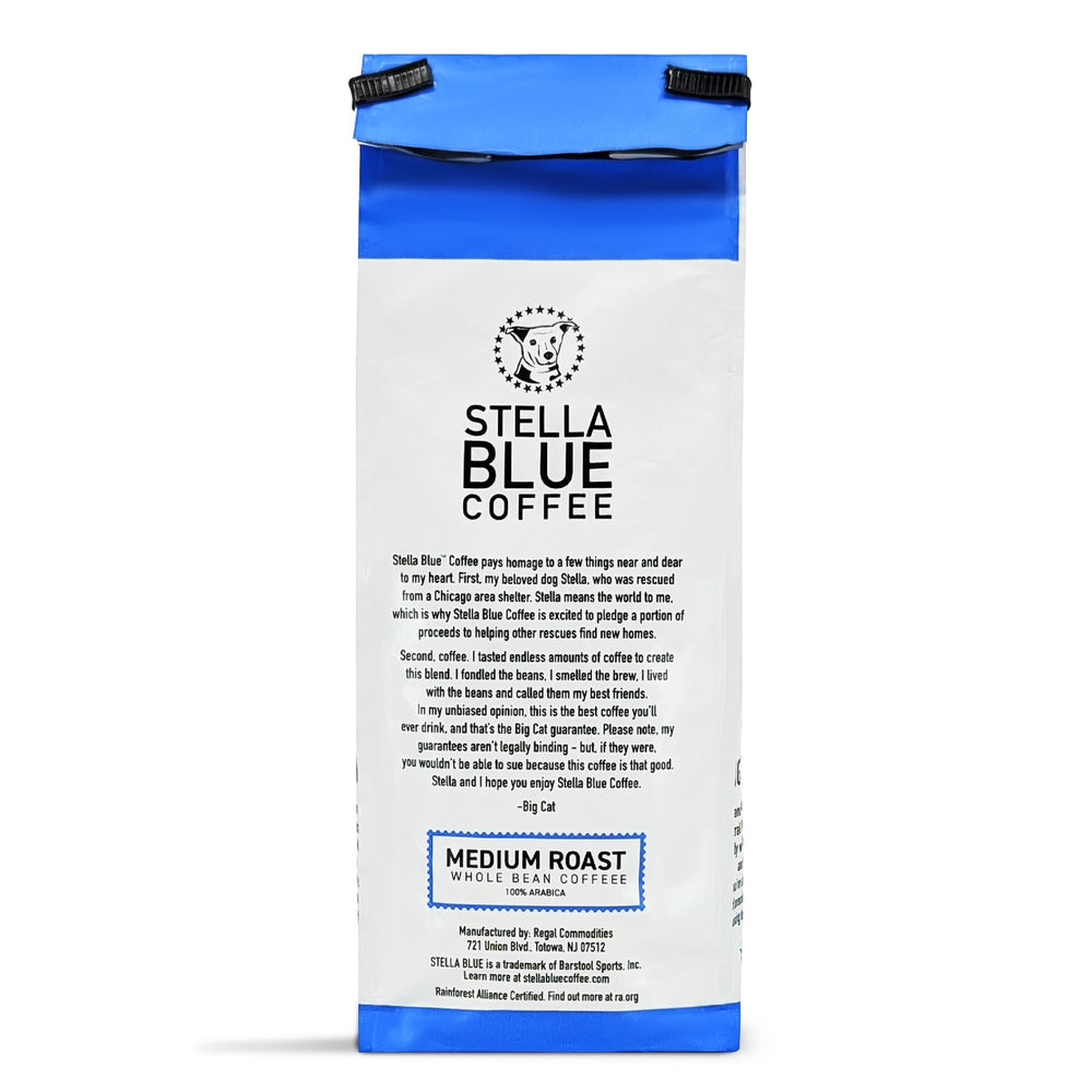 Stella Blue brewing setup in kitchen illustration for home use