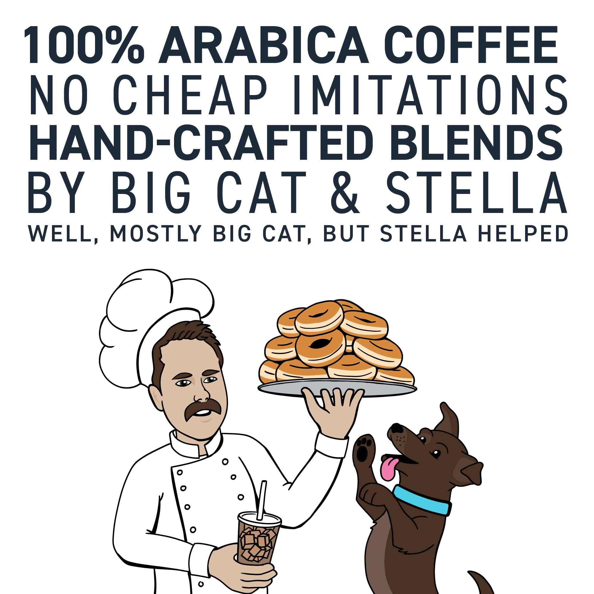 Stella Blue Rainforest Alliance-certified logo shown, sustainability in action.