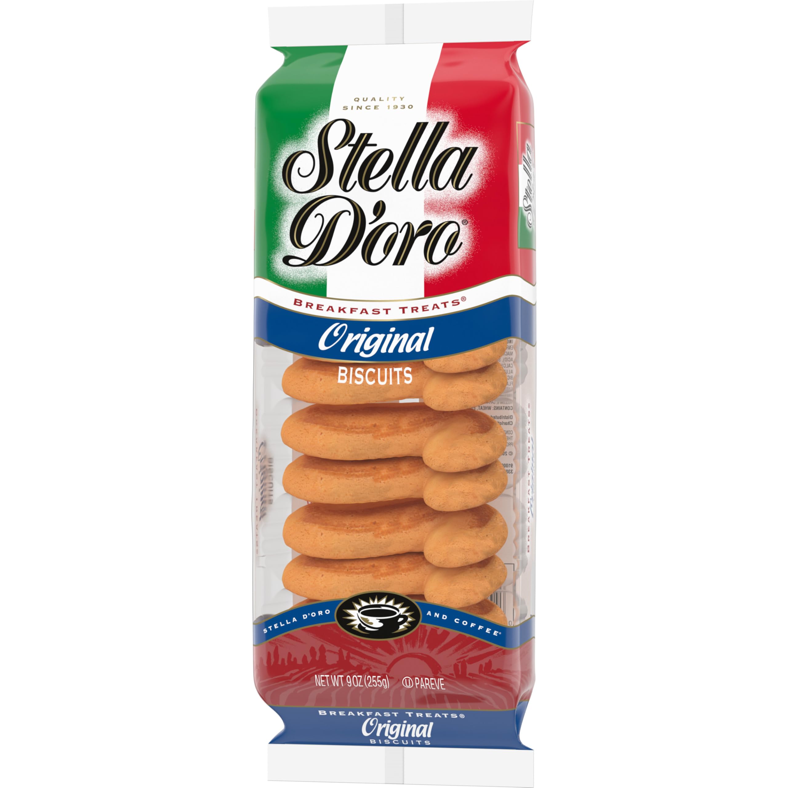 Stella D'oro breakfast treats pair with coffee for a relaxed morning.