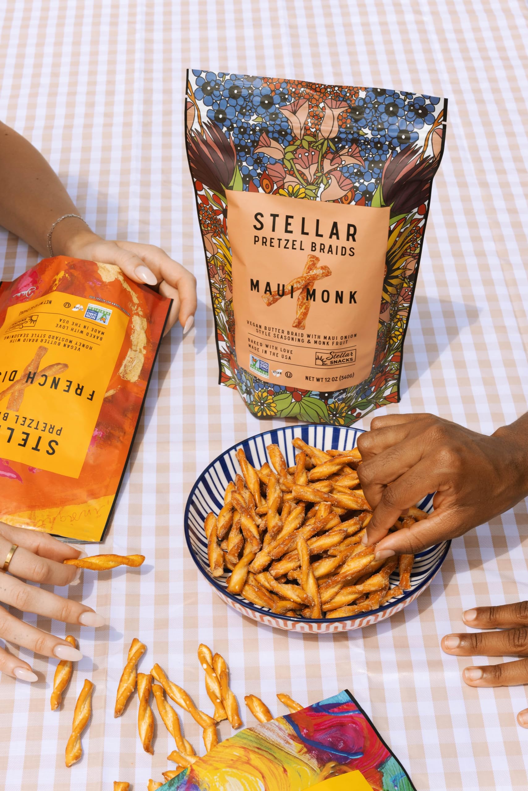 Stellar Snacks pretzel pack on the go ready for travel