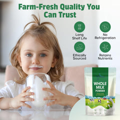 Stellar Whole Milk Powder used as coffee creamer for a creamy cup