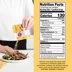 Step One Foods Anytime Sprinkle yogurt bowl topping enhances taste and fiber.