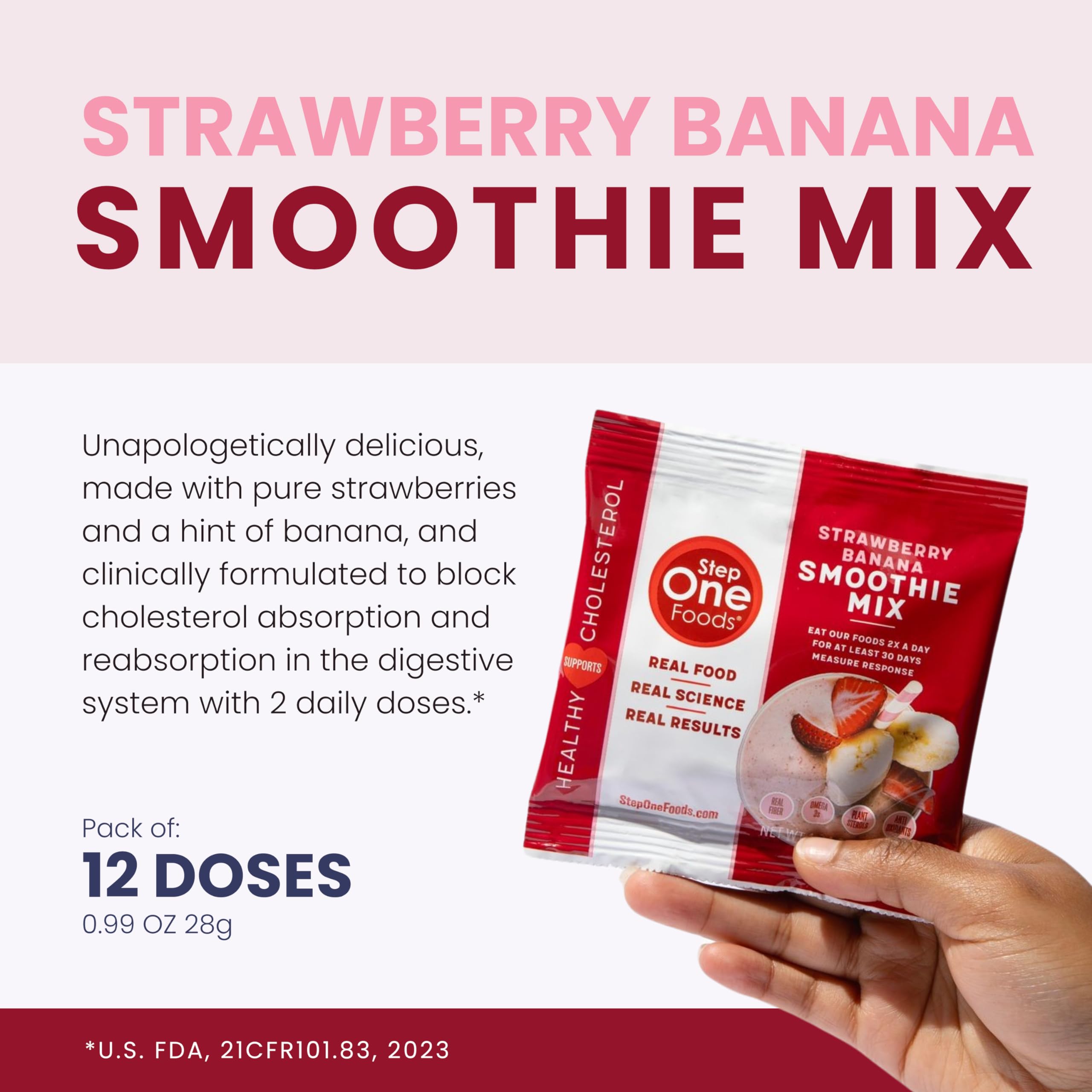Step One Foods chia flax oat bran ingredients highlight fiber-rich mix for daily nourishment.