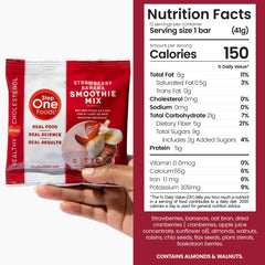 Step One Foods dosed pack displays 12 servings for easy daily planning.
