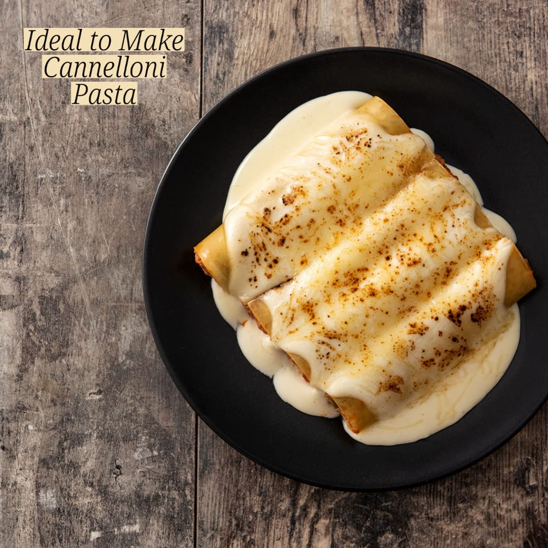 Sterilgarda Bechamel sauce with macaroni and cheese shows versatile kitchen use.