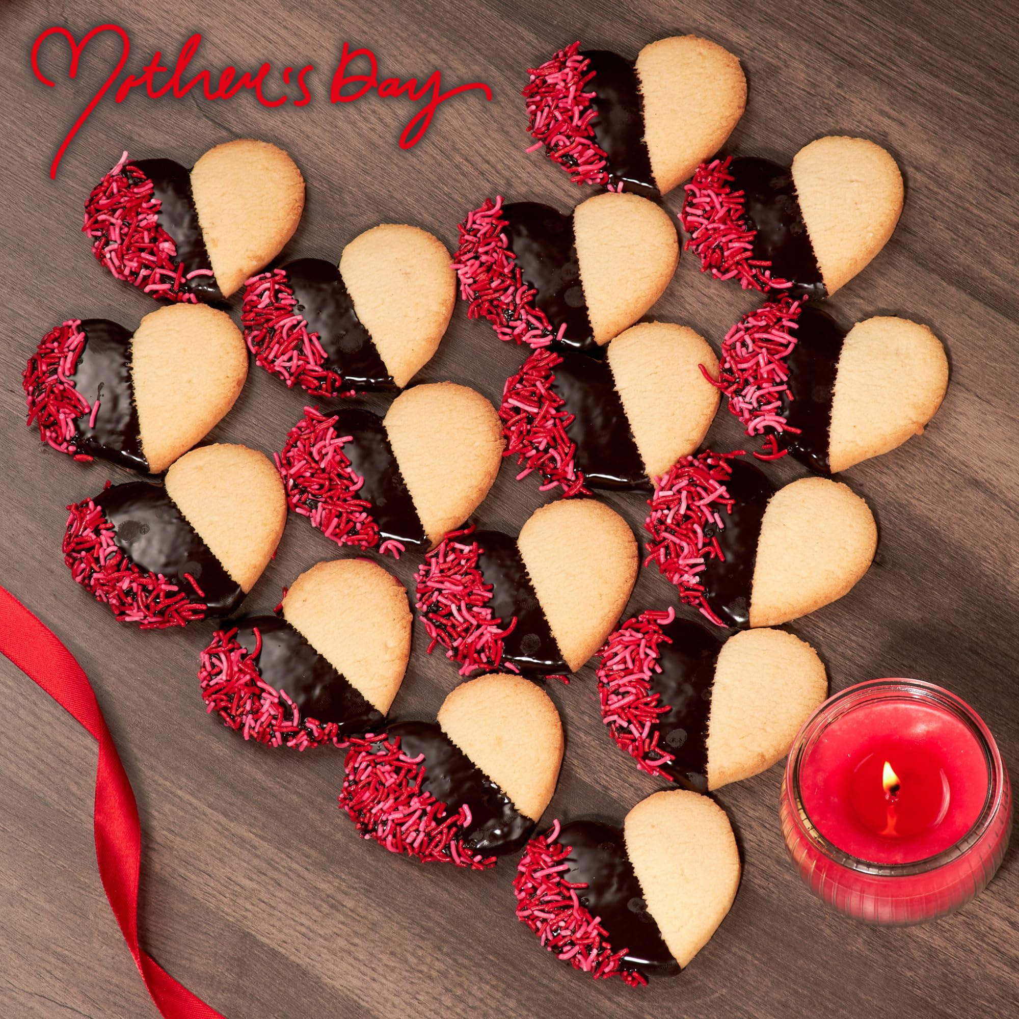 Stern's Bakery dairy-free and nut-free heart cookies, allergy-friendly option