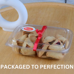 Stern's Bakery freshly baked nut-free shortbread ready to enjoy