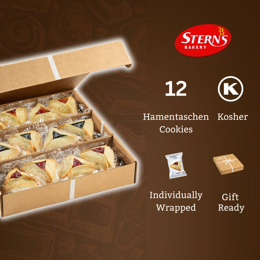 Sterns Bakery hamentaschen raspberry jam vibrant fruit filling in a crisp pocket