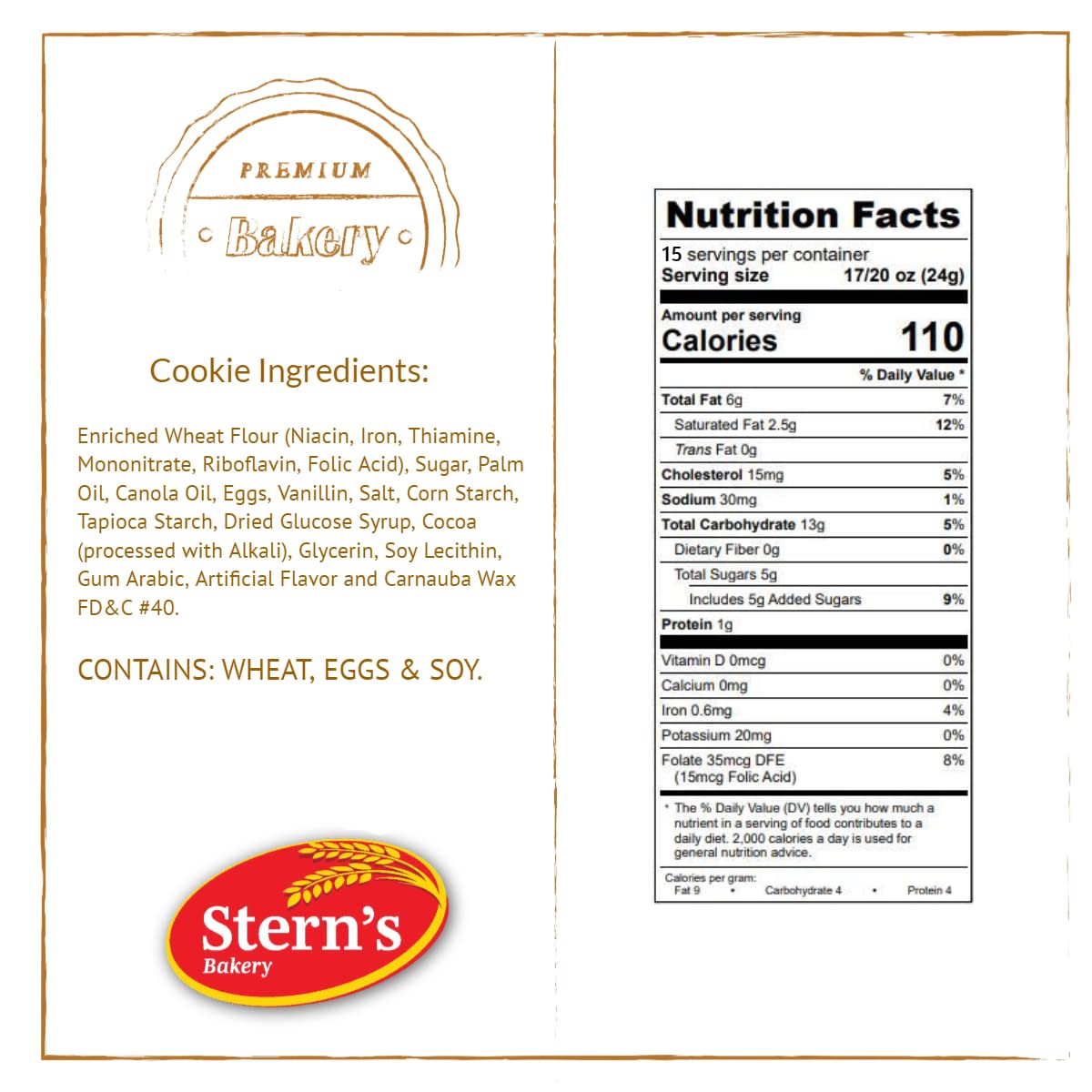 Stern's Bakery heart cookies with pink sprinkles, great for sharing