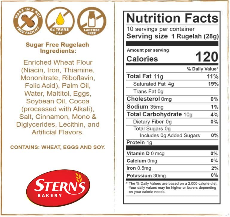 Individually wrapped Stern's Bakery cookies ready for freshness and easy sharing
