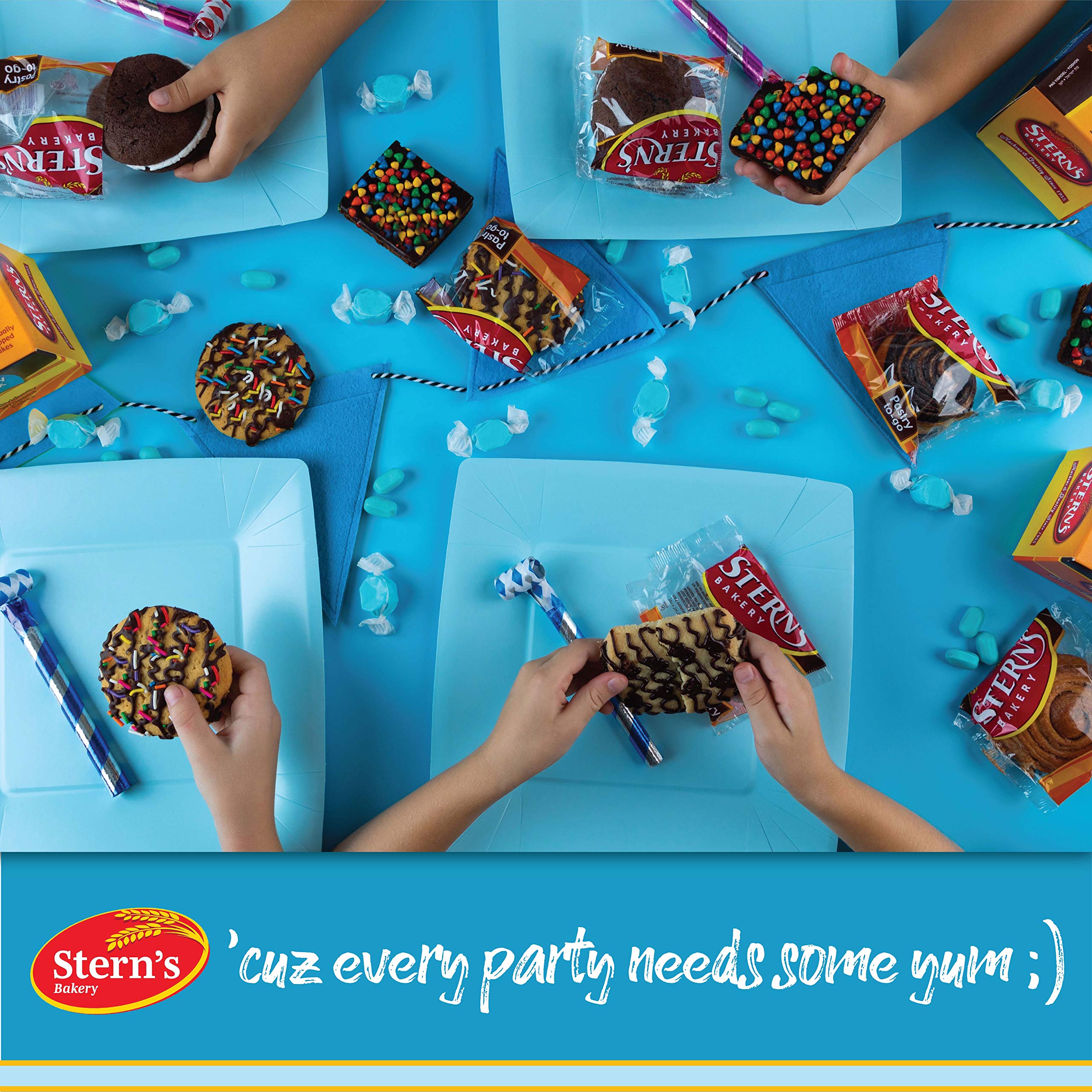 On-the-go snack pack from Stern’s Bakery for lunchboxes and car trips.