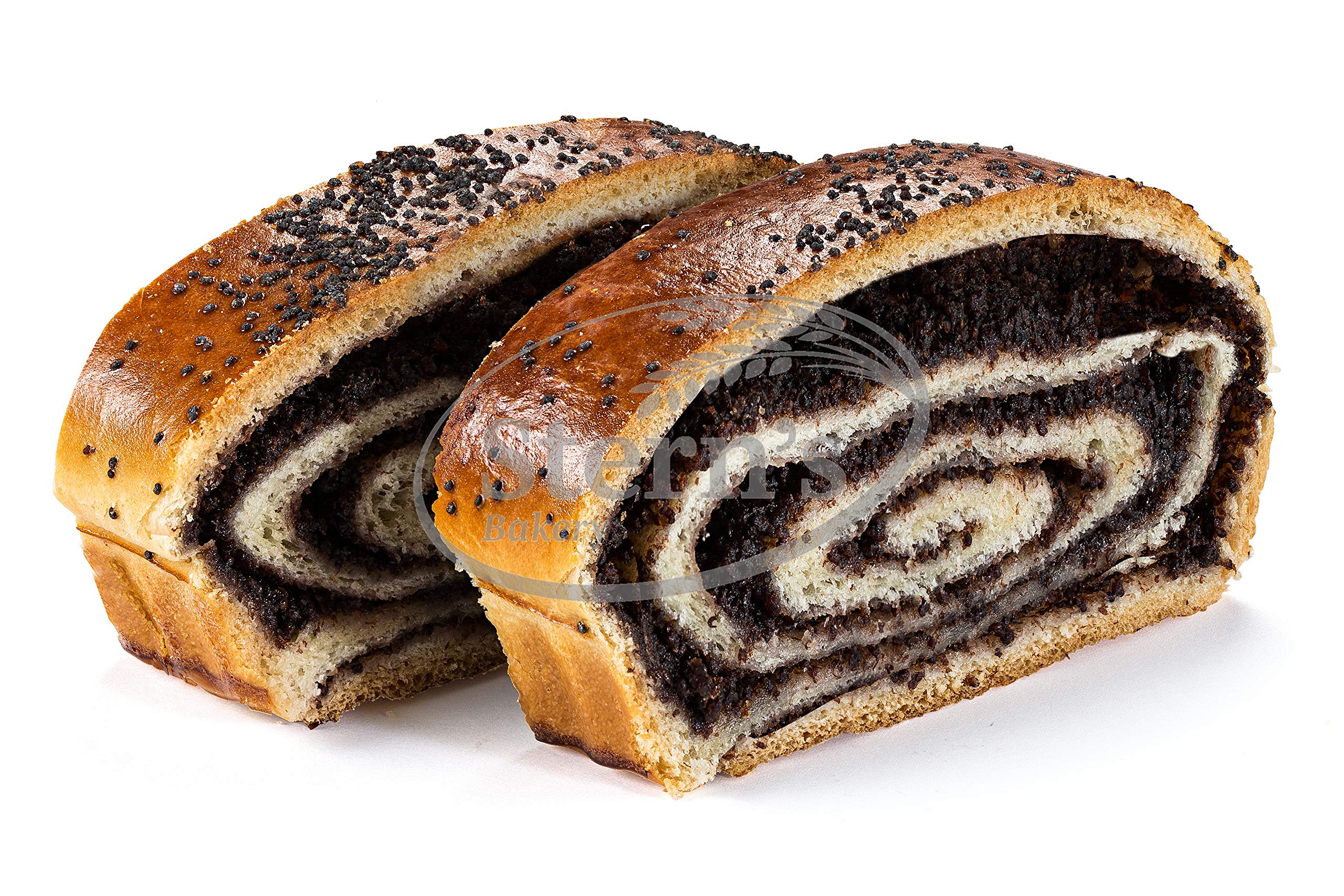 Stern's Bakery Poppy Seed Cake two-pack convenient for sharing.