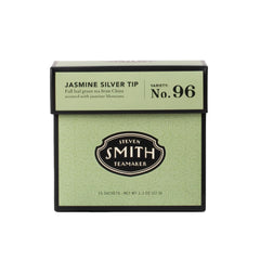 Steven Smith Teamaker Jasmine Silver Tip 96 green tea bag with jasmine aroma for a gentle lift