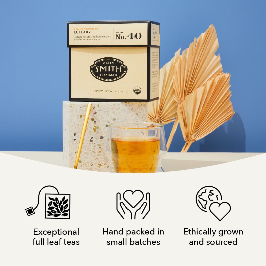 Caffeine-free label suited for any time of day.