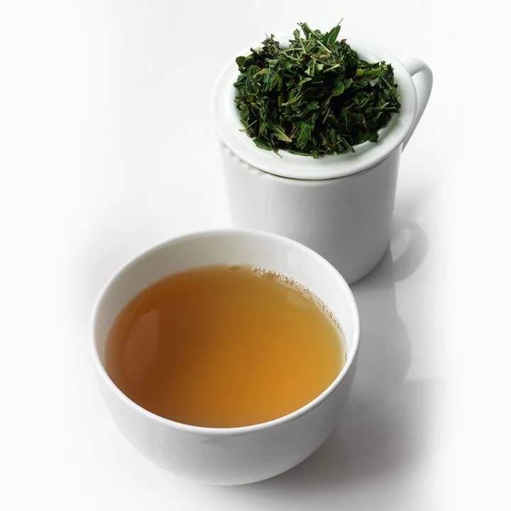 Compostable packaging for Peppermint Leaves No. 45 tea sachets