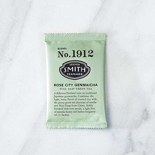 Steven Smith Teamaker Rose City Genmaicha No. 1912 pairs well with pastries for moments