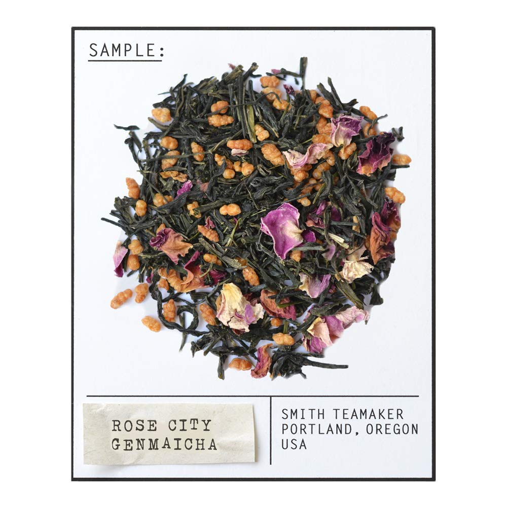 Steven Smith Teamaker Rose City Genmaicha No. 1912 adds subtle sweetness with manuka honey note