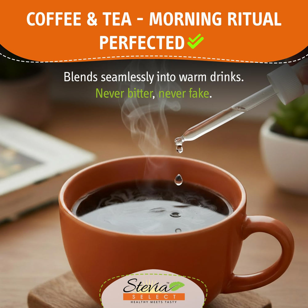 Stevia Select liquid stevia used in baking for sugar-free chocolate flavor.
