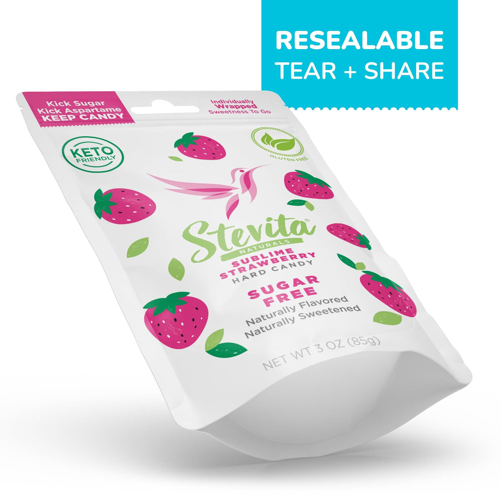 Isomalt-based sugar-free texture ideal for quick, crave-satisfying treats.