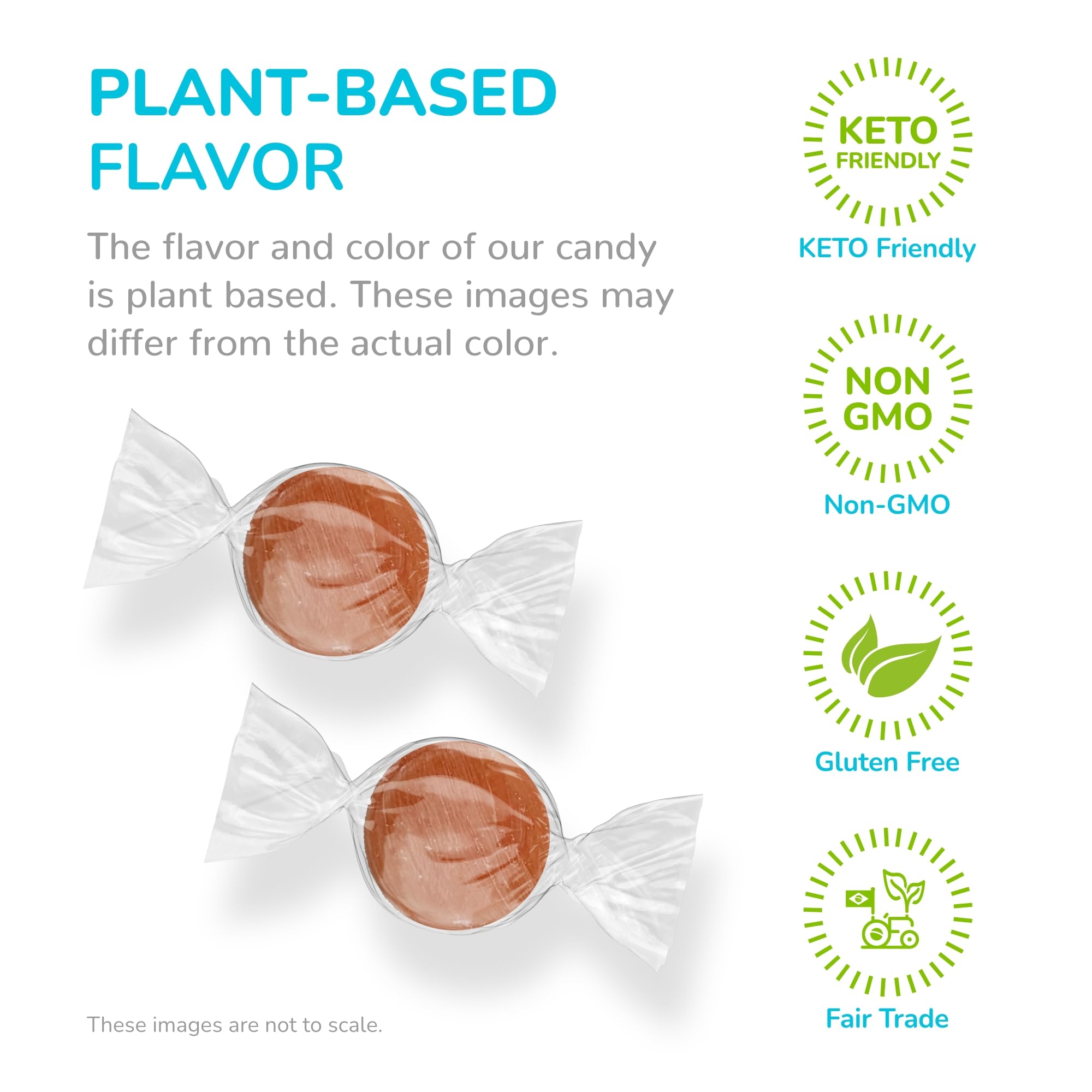 Re-sealable pouch keeps Stevita candies fresh during travel