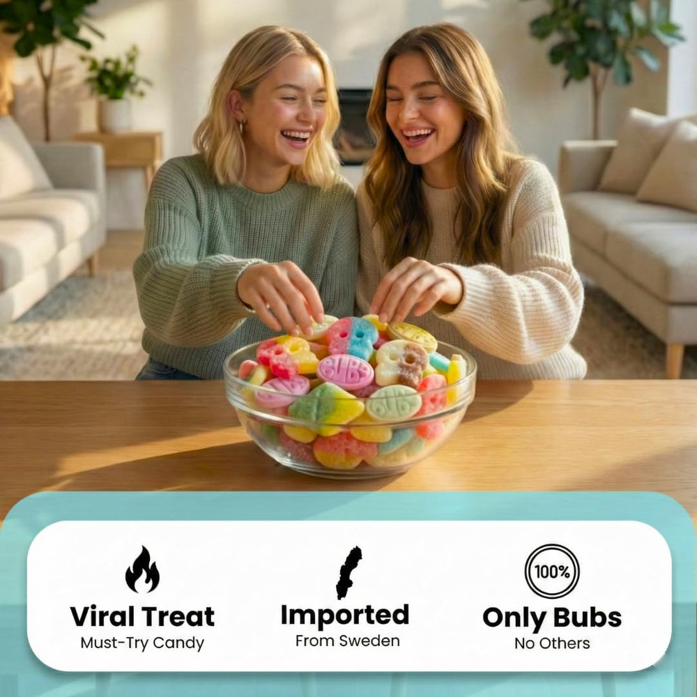 STEYDA BUBS vegan-ingredients panel emphasizes clean, plant-based option.