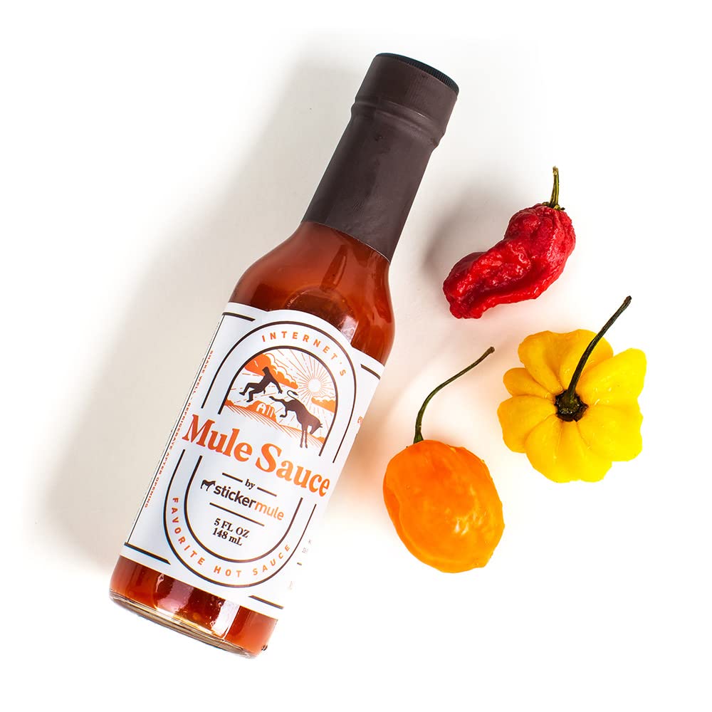 Bhut Jolokia pepper in Mule Sauce adds deep, intense warmth.