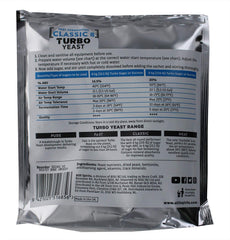 Still Spirits Classic Turbo Yeast 18% 175 g bottle supports efficient home fermentation and high ABV potential.