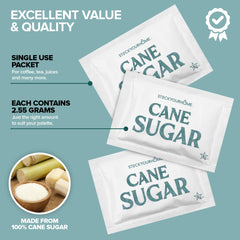 Stock Your Home sugar packets for coffee and tea service with precise portions.