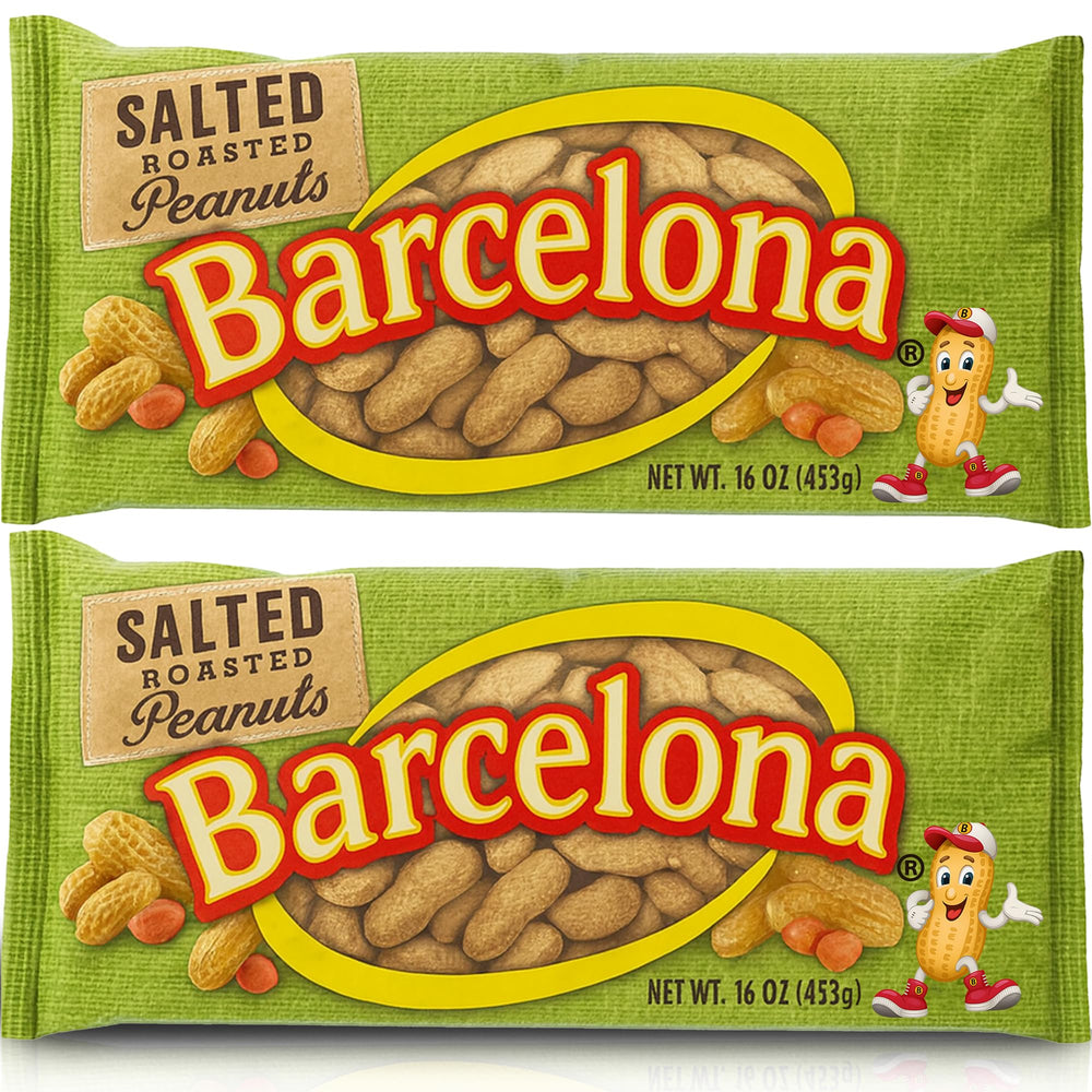 Stonehedge Farms Barcelona nuts in-shell, salted and roasted, perfect for on-the-go snacking.