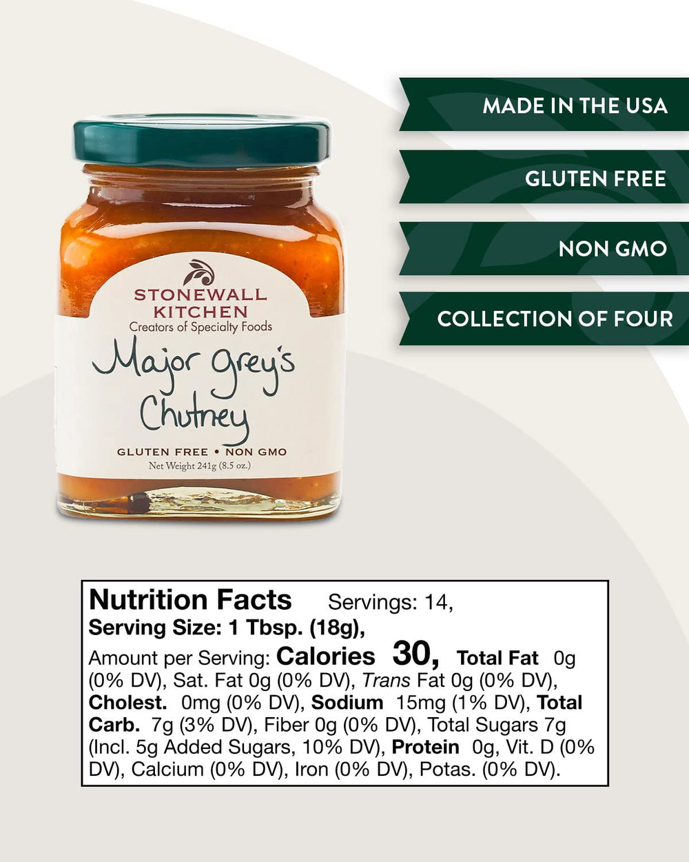 Stonewall Kitchen chutney as a dip or topping for appetizers and snacks.