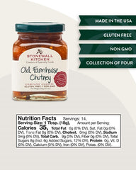 Stonewall Kitchen chutney serving board for easy cheese and meat pairings.