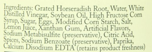 Stonewall Kitchen Horseradish Cream Sauce dip for fresh vegetables.