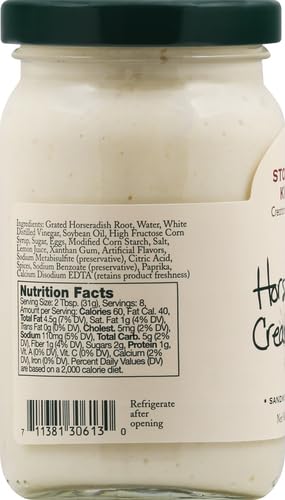Stonewall Kitchen Horseradish Cream Sauce pantry staple with premium ingredients.