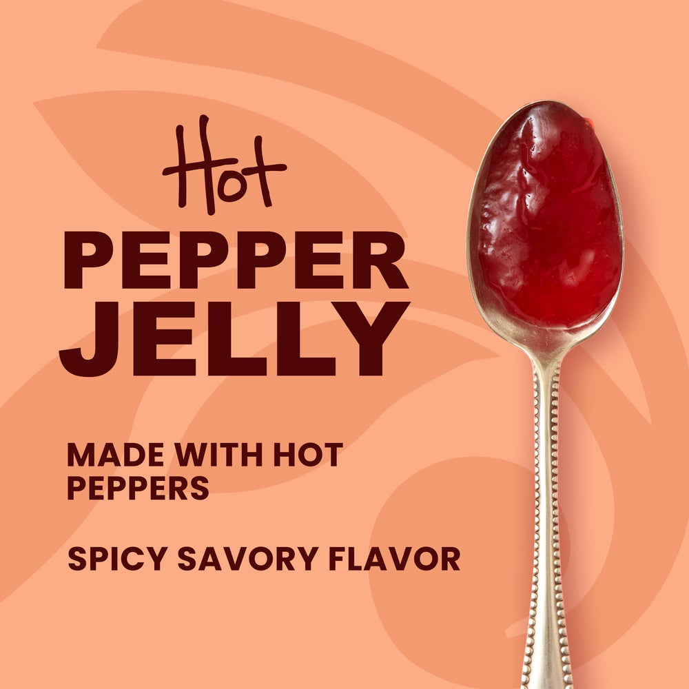 Stonewall Kitchen Hot Pepper Jelly with cheddar creates a bold snack