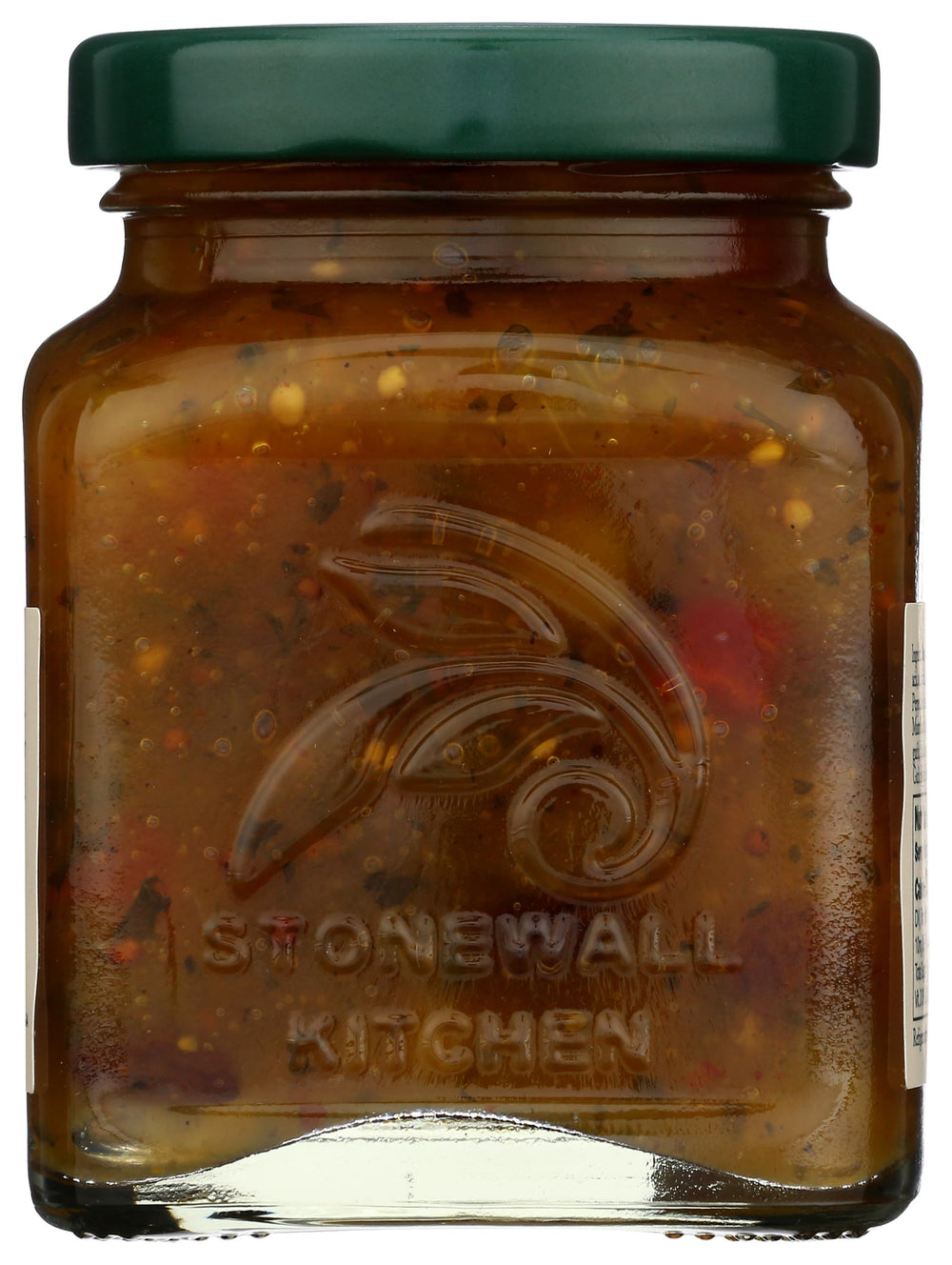 Stonewall Kitchen Mango Chutney complements grilled fish with a glossy glaze.