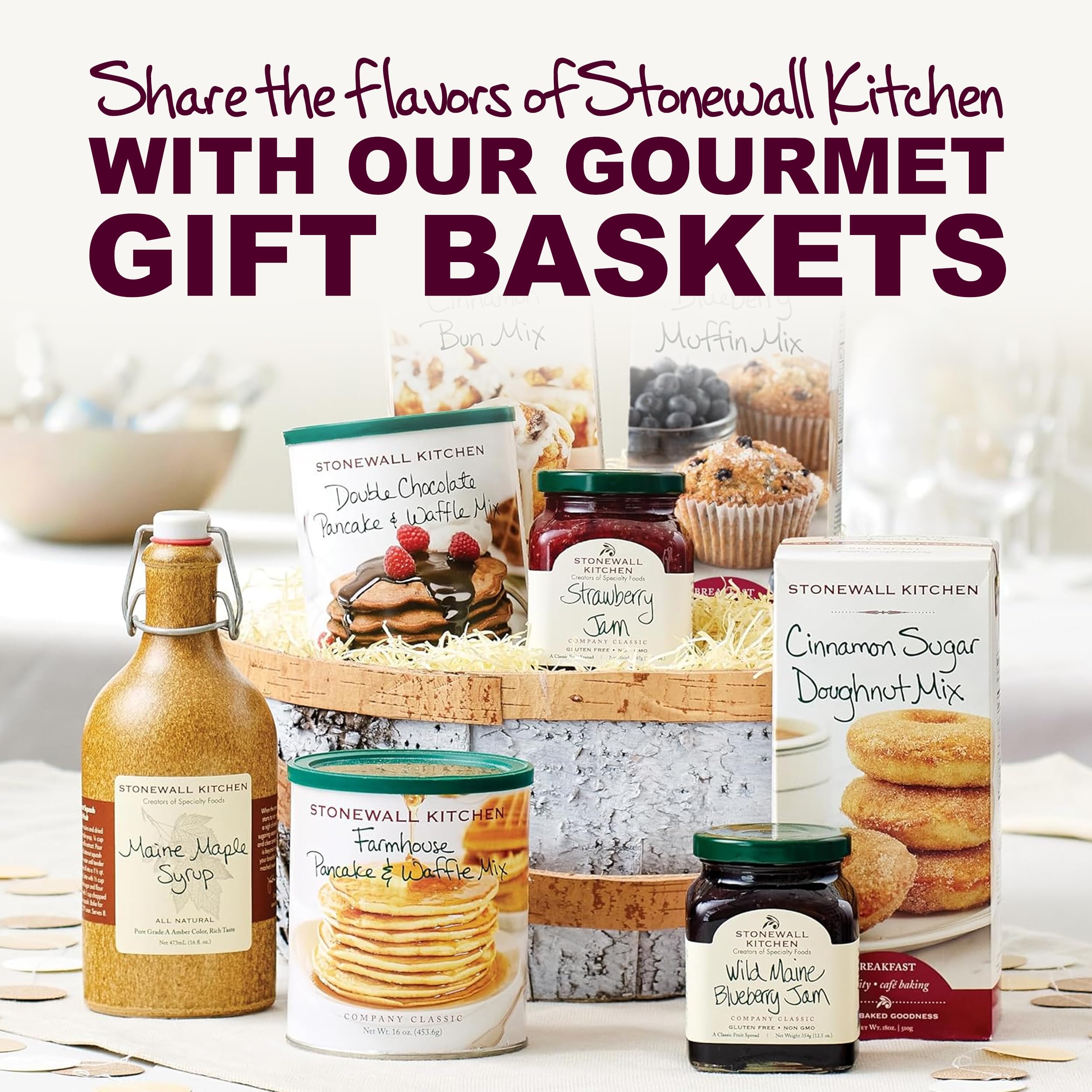 Stonewall Kitchen Seedless Raspberry Jam pour captures smooth pourable consistency.