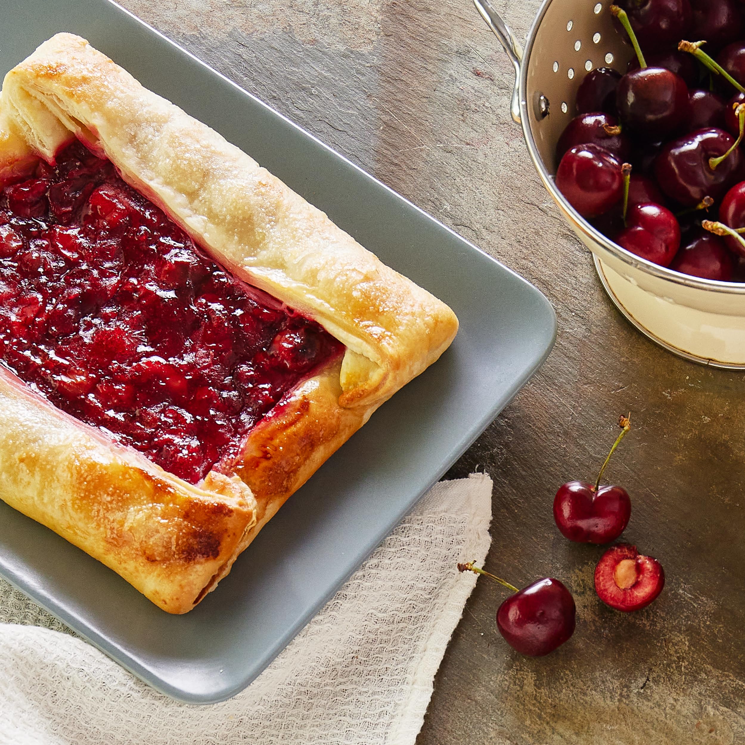 Stonewall Kitchen Sour Cherry Jam gift box.