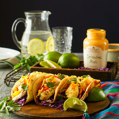 Stonewall Kitchen Sriracha Aioli on a sandwich adds a spicy, creamy kick