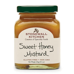 Stonewall Kitchen Sweet Honey Mustard bottle, ideal for dipping and sandwiches.