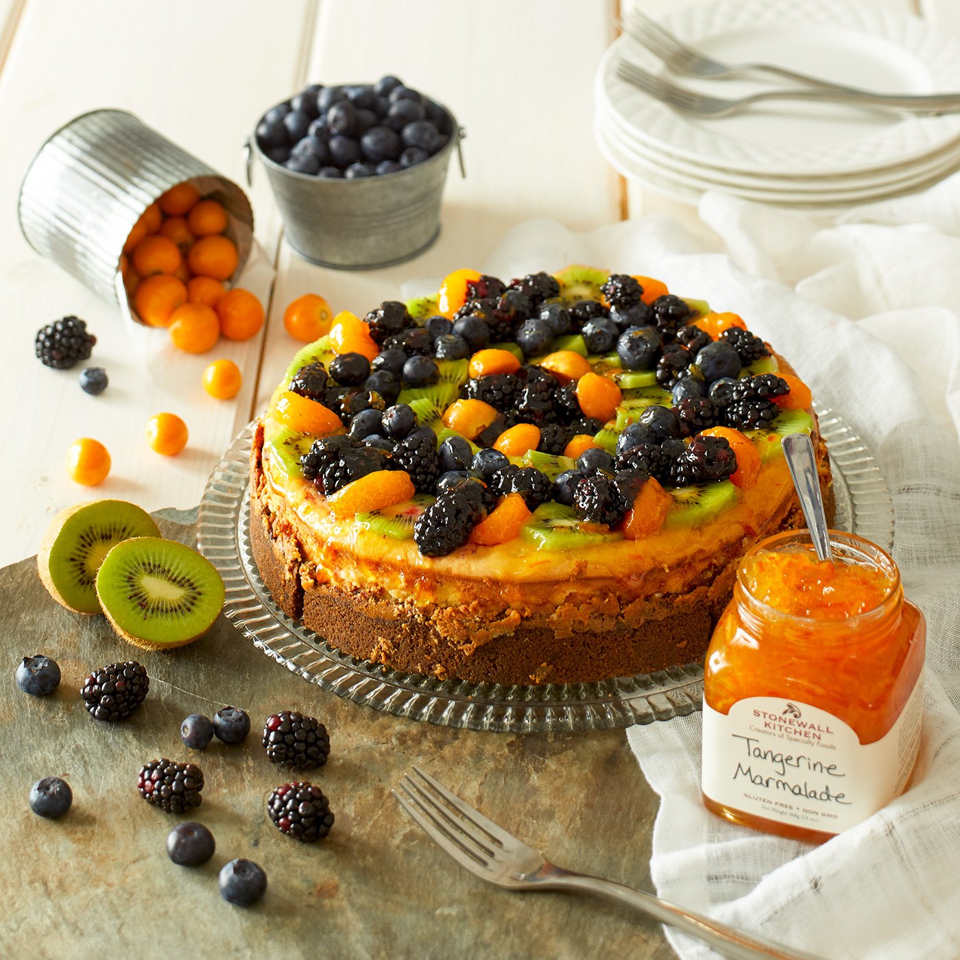 Stonewall Kitchen Tangerine Marmalade on toast, a sunny breakfast idea.