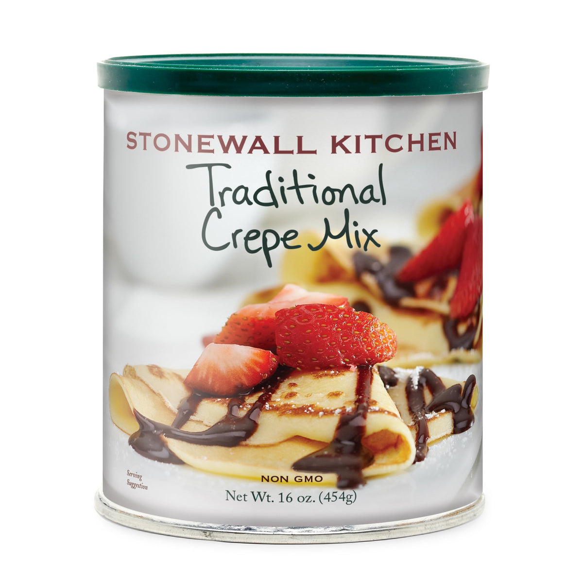 Stonewall Kitchen Traditional Crepe Mix box for quick, flavorful breakfasts