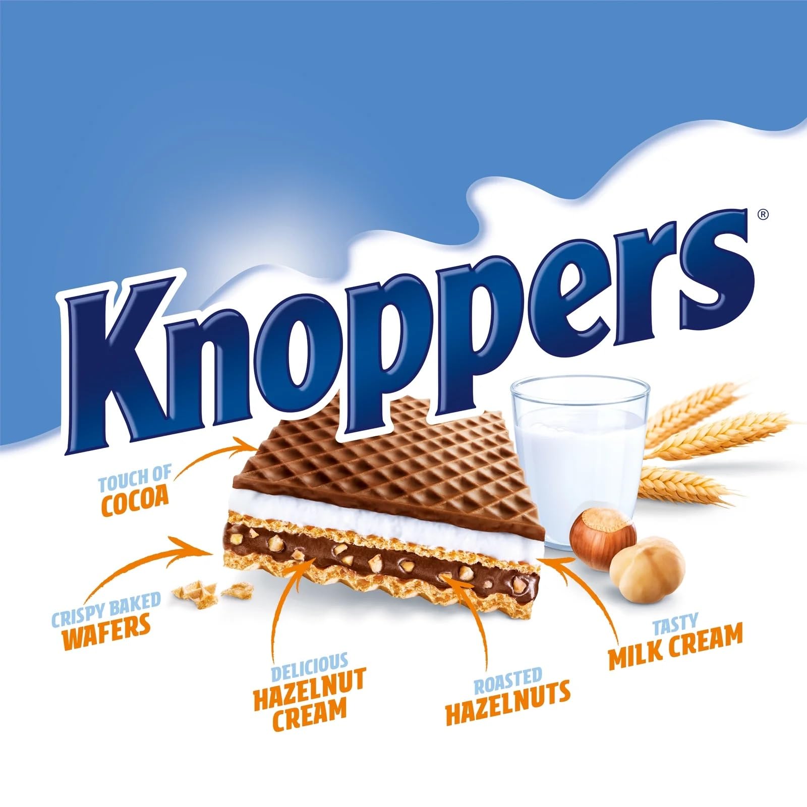 Serving idea: Storck Knoppers for breaks and travel.