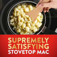 Creamy cheese sauce from real cheese in Stouffer's Supreme Shells