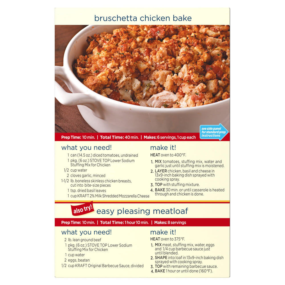 Stove Top Chicken Stuffing Side Dish enhances any meal.