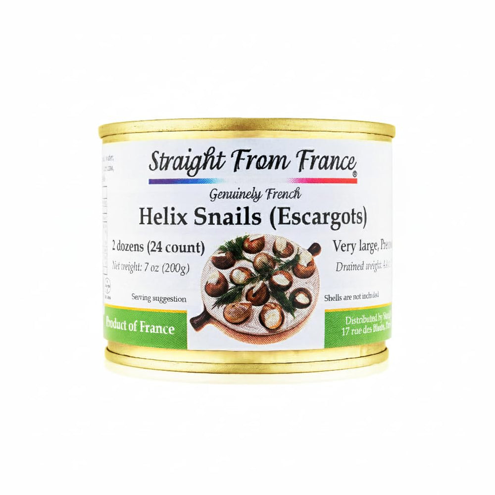 Straight from France escargots can pack, protein-rich and ready to plate.
